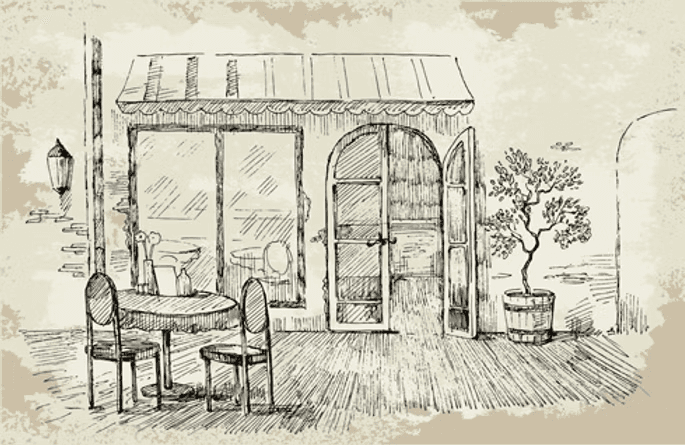 로고카페 일러스트