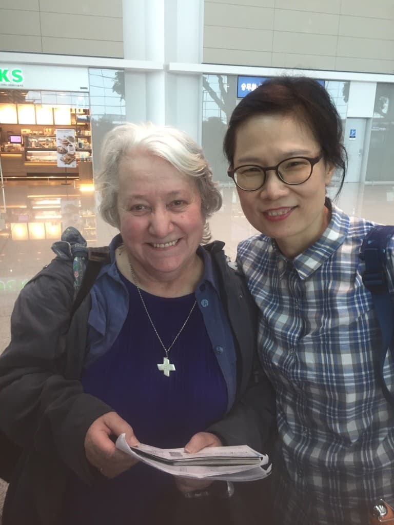 With Sr.Jeannine
